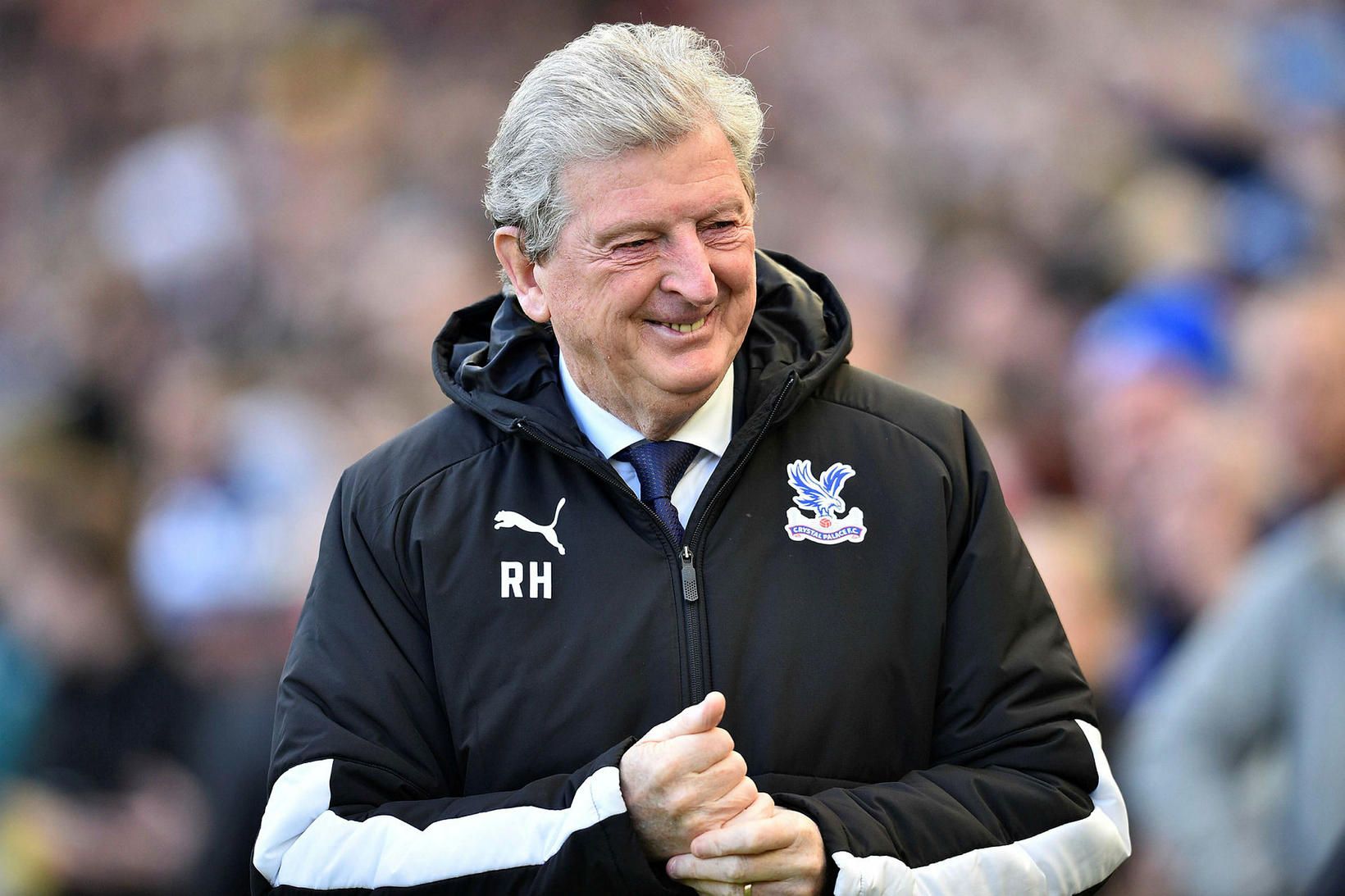 Roy Hodgson verður áfram knattspyrnustjóri Crystal Palace.