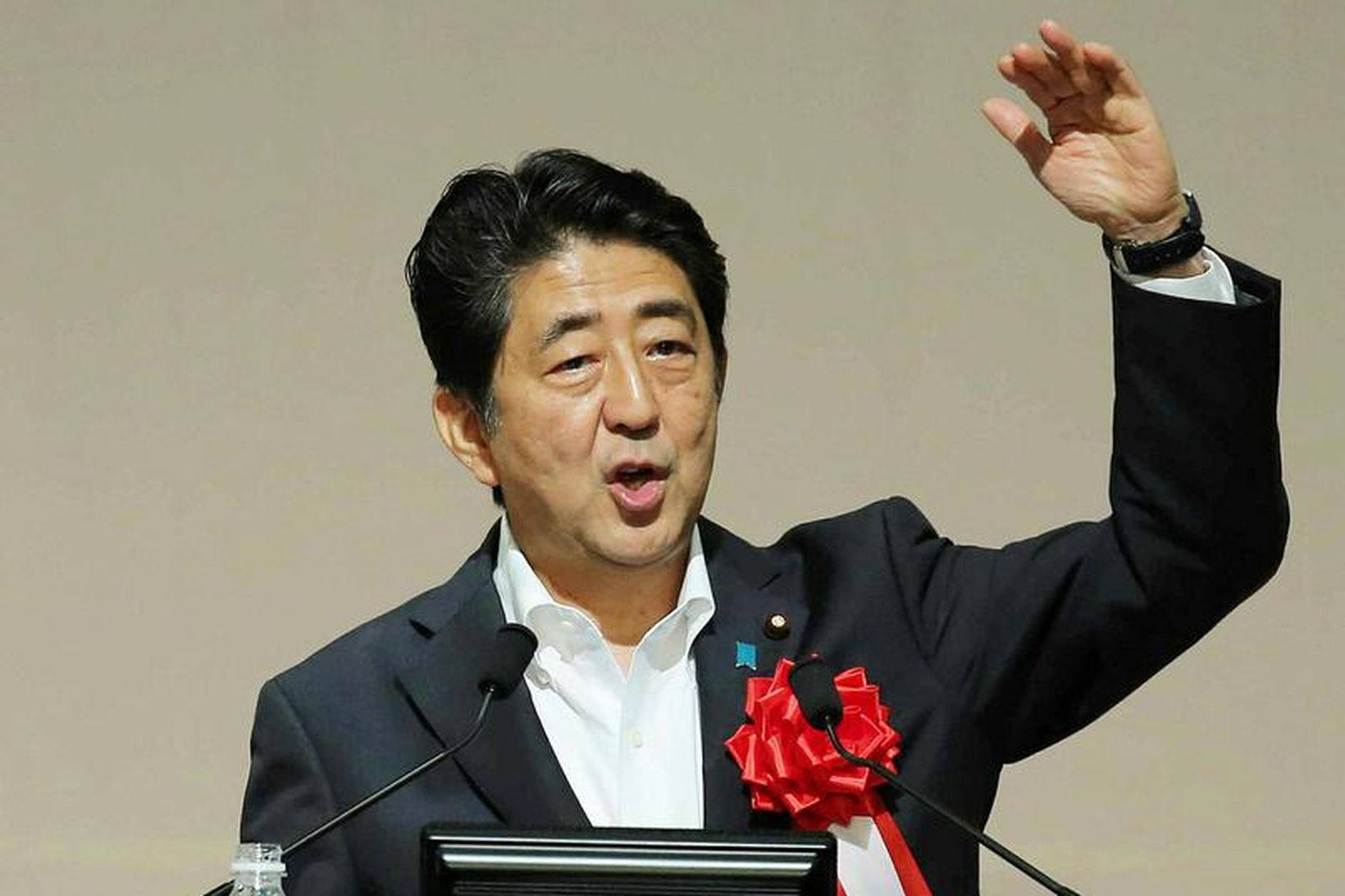 Shinzo Abe, forsætisráðherra Japans.