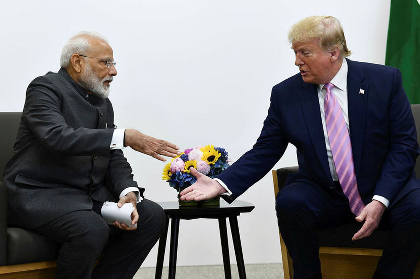Til stendur að Trump fundi með Modi um helgina.