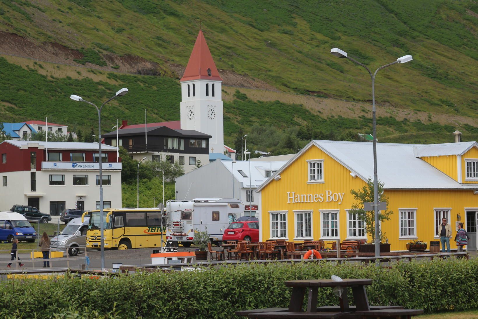 Jarðskjálftinn fannst m.a. á Siglufirði.