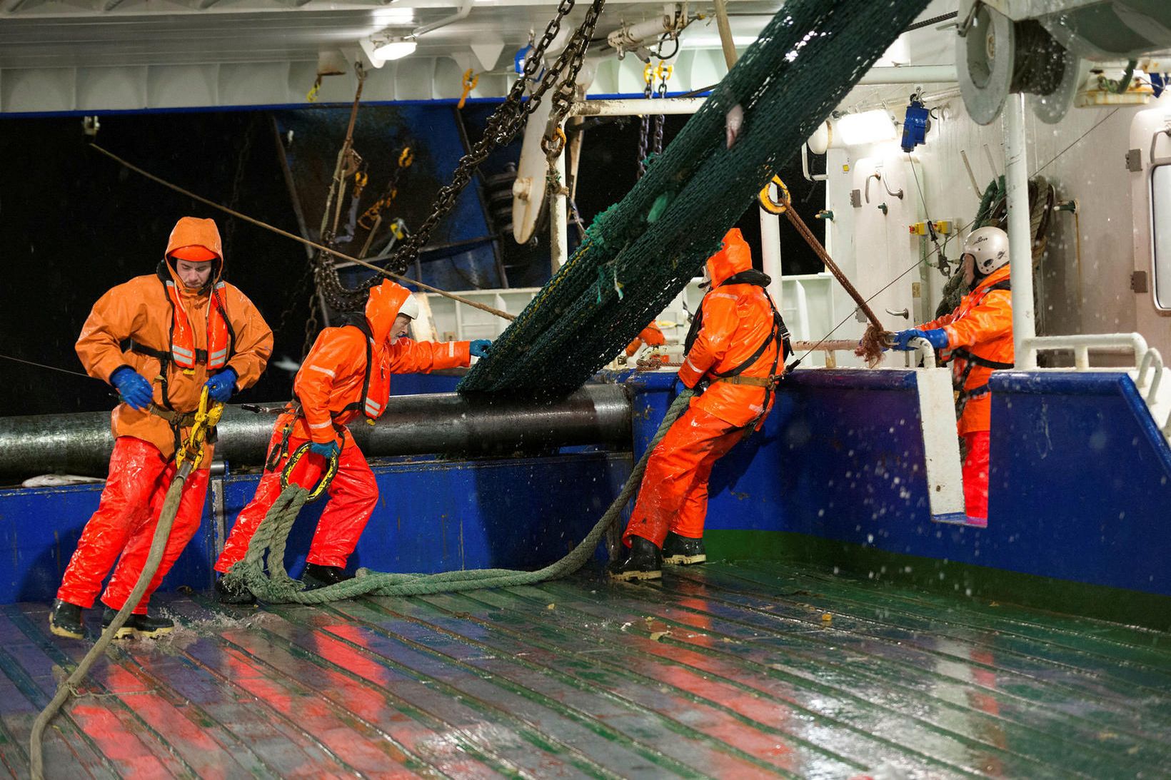 Íslenski fiskiskipaflotinn landaði 1,4 milljónum tonnum á síðasta ári. Útflutningsverðmæti …