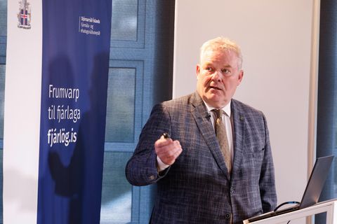 Sigurður Ingi Jóhannsson fjármálaráðherra kynnti fjárlagafrumvarp fyrir árið 2025 í morgun.