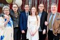 Apríl 2025 Heiða Björk og Hreinn með barnabörnunum í fermingu þeirrar yngstu, Karenar Lilju, núna í vor.