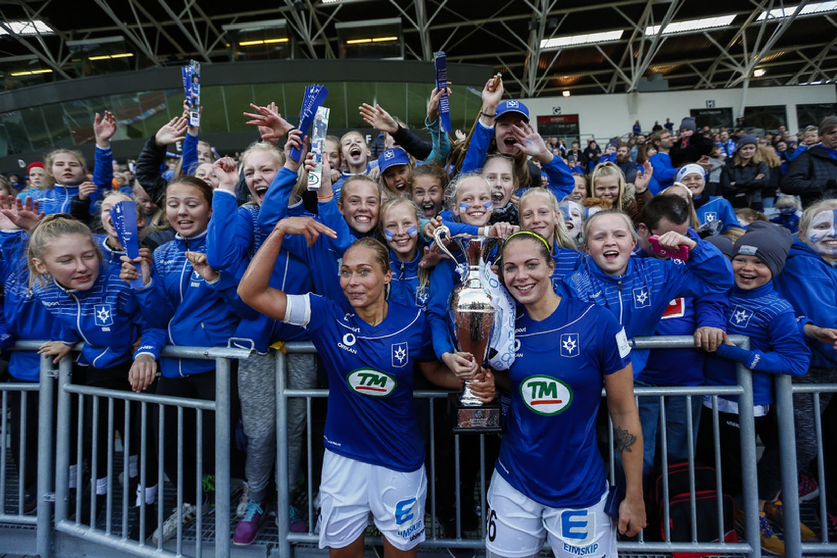 Ásgerður Stefanía Baldursdóttir og Harpa Þorsteinsdóttir.