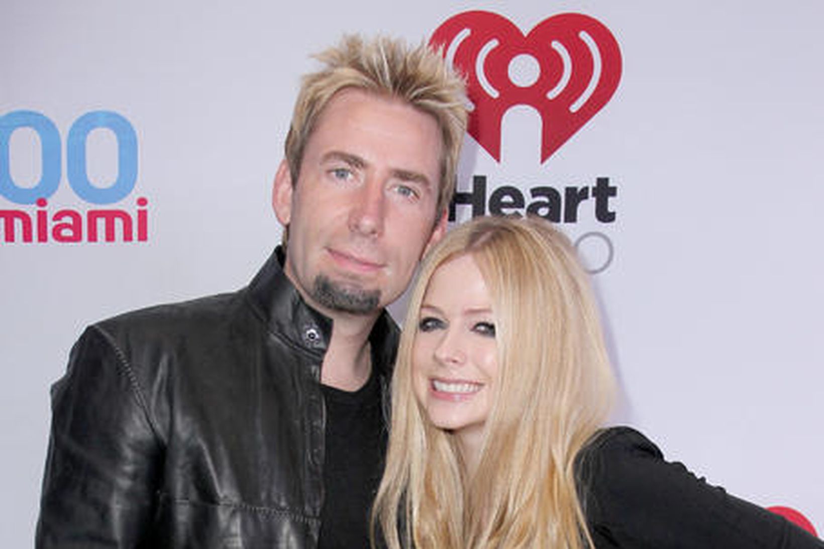 Avril Lavigne og Chad Kroeger.