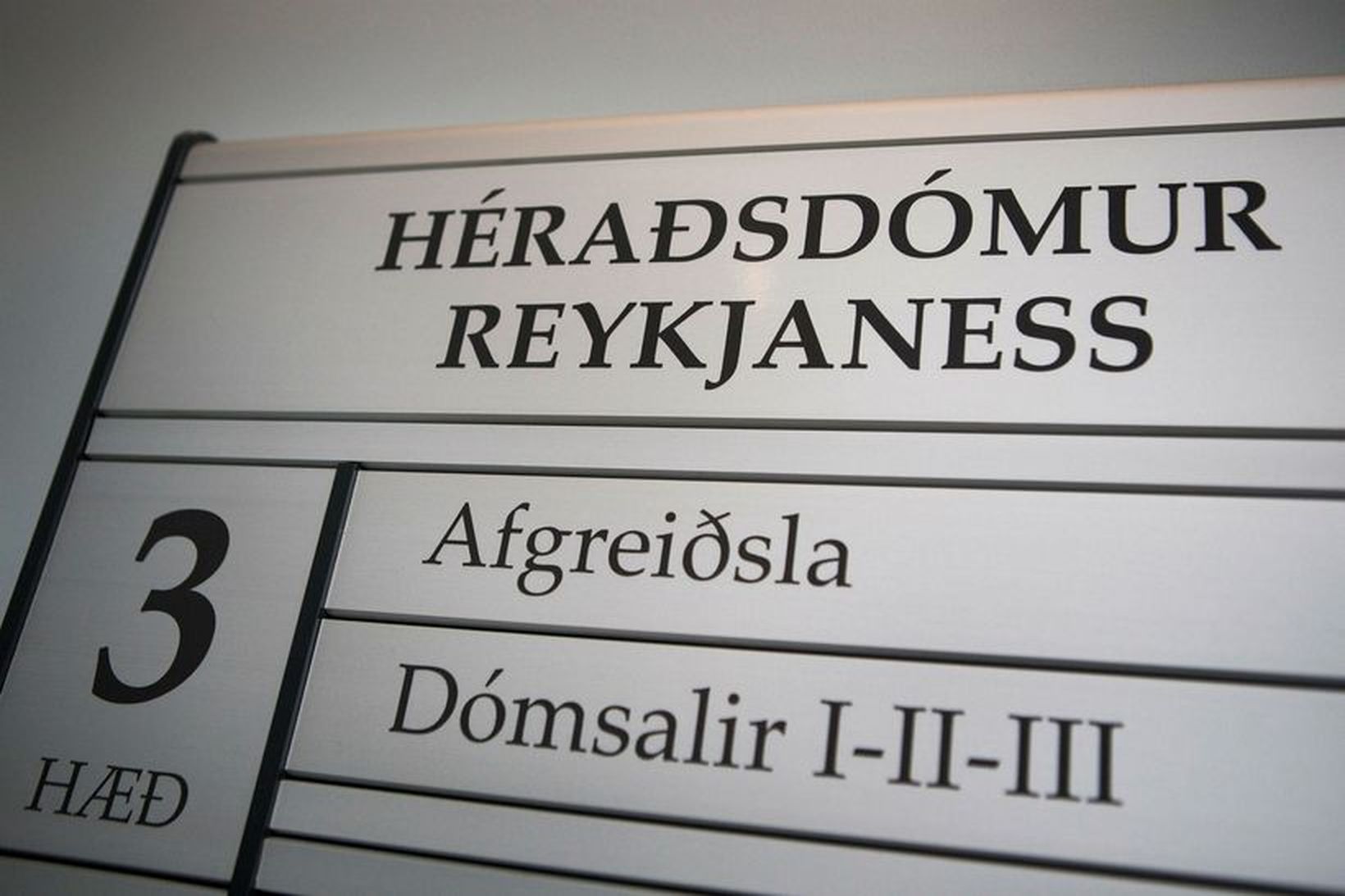 Málið var tekið fyrir í Héraðsdómi Reykjaness.