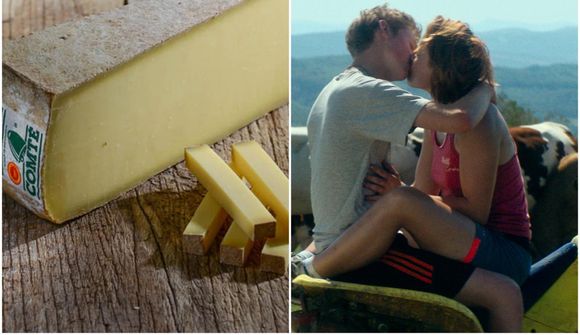 Hinn frægi Comté-ostur í forgrunni í verðlaunakvikmynd og í smakki
