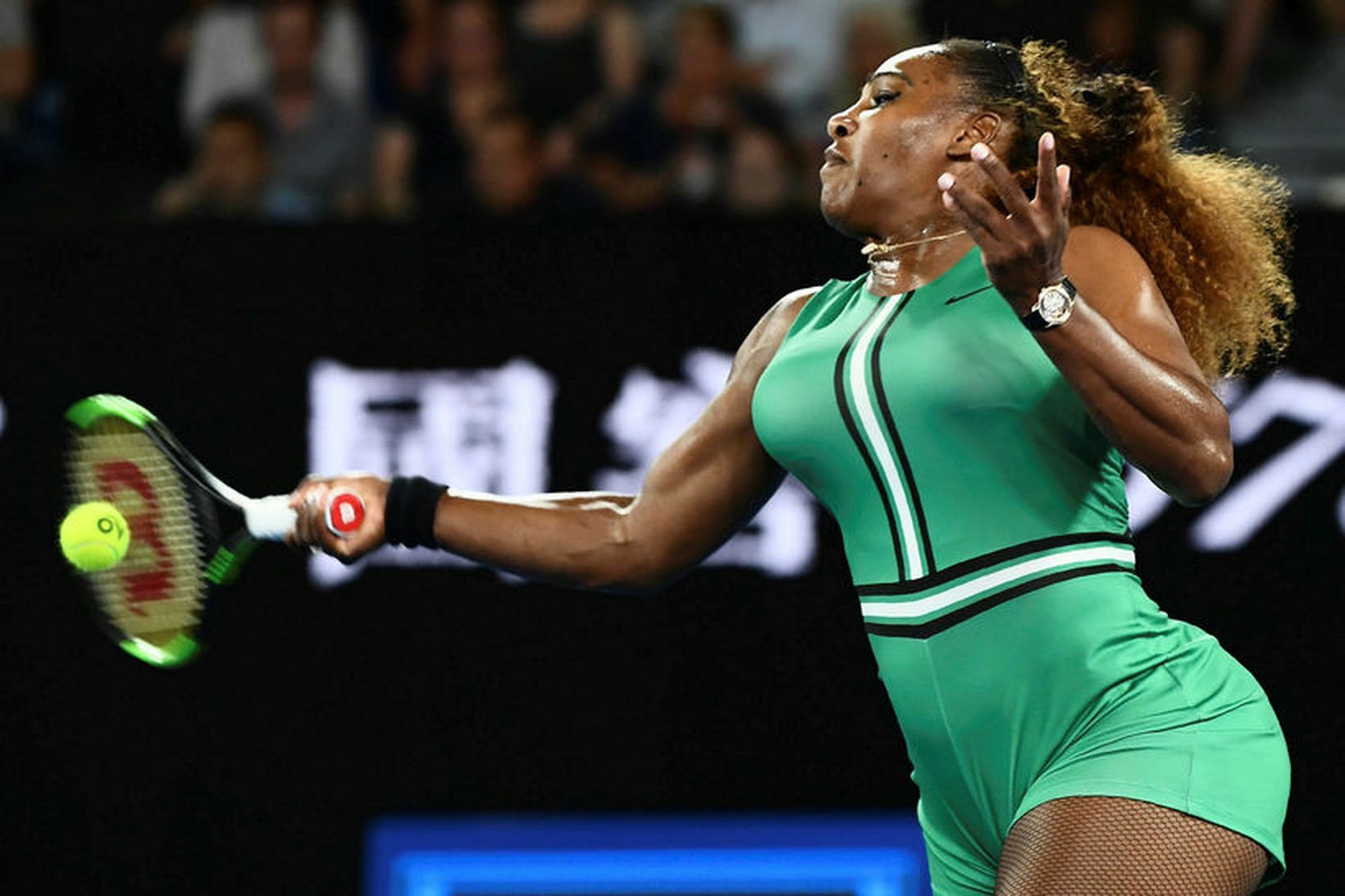 Serena Williams á möguleika á að vinna sinn 24. risatitil.