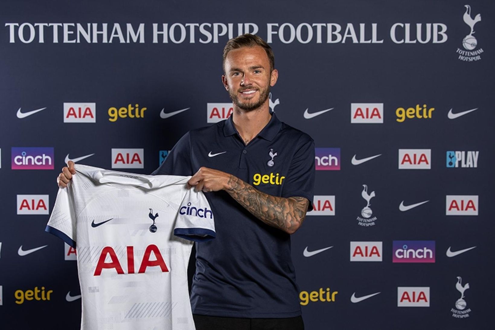 James Maddison er genginn til liðs við Tottenham.