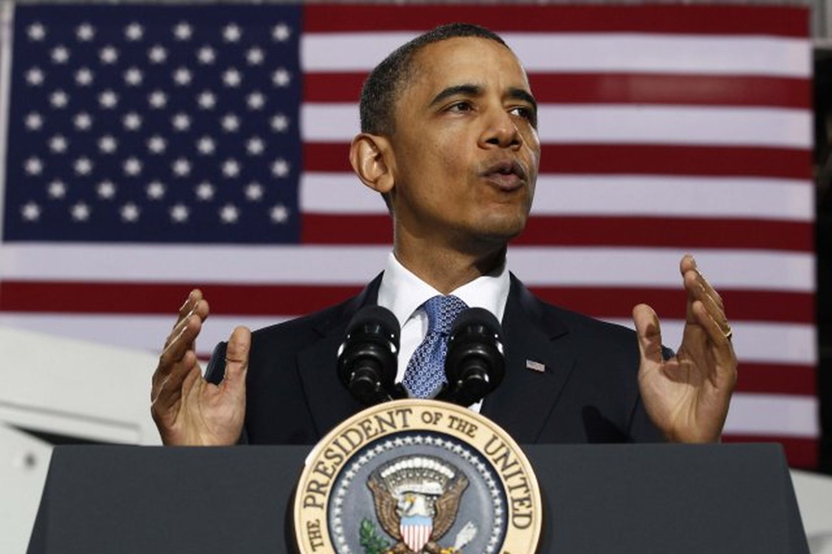 Barack Obama forseti Bandaríkjanna.