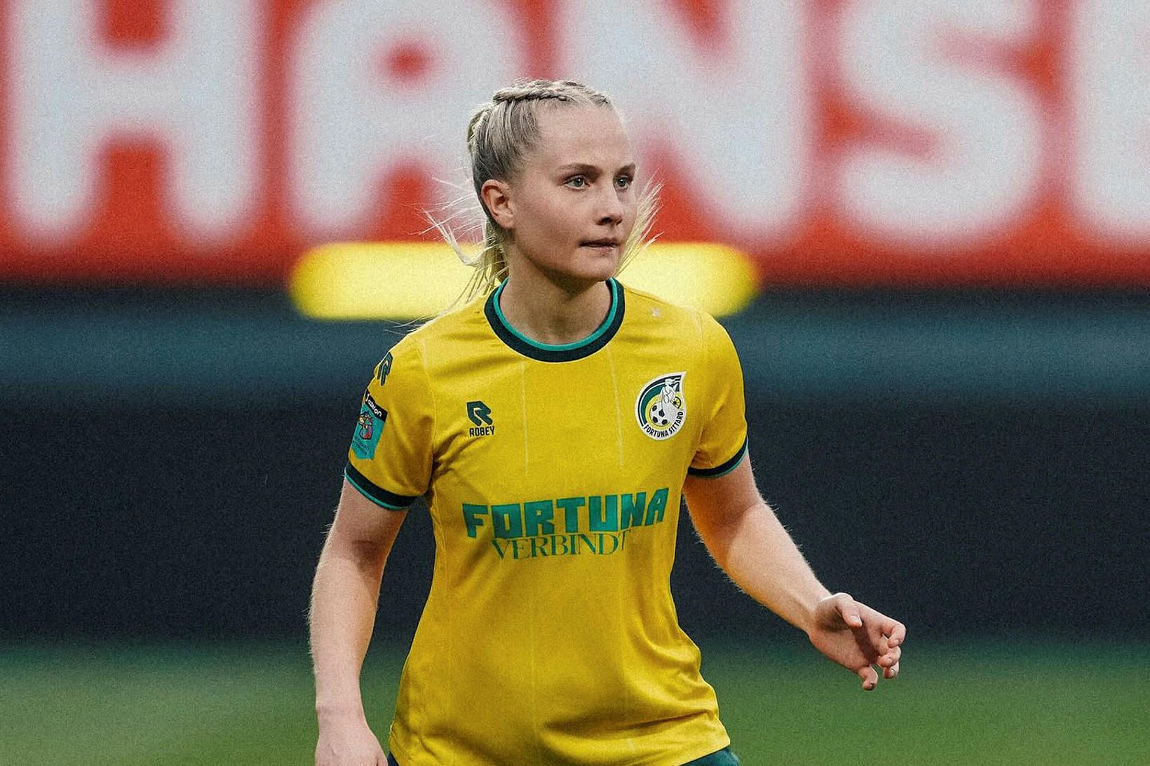 María Catharina Ólafsdóttir Gros skorað tvívegis fyrir Fortuna Sittard í …