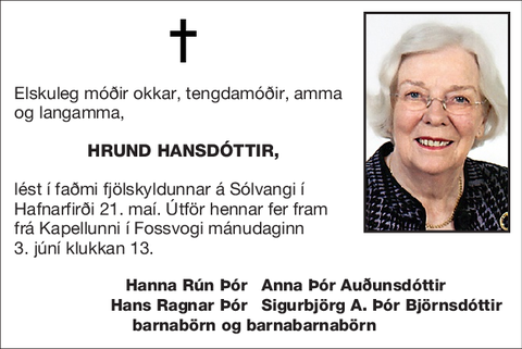 Hrund Hansdóttir,