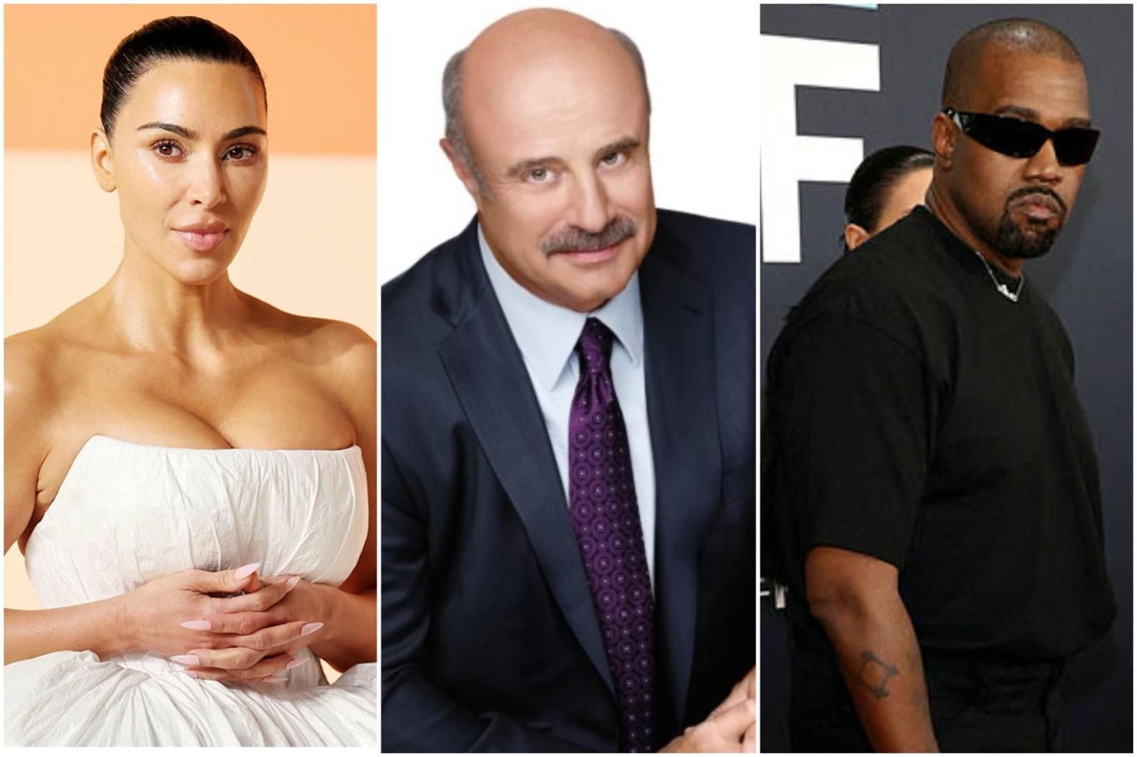 Dr. Phil ræddi um erfiðar fjölskylduaðstæður Kardashian-West-barnanna.