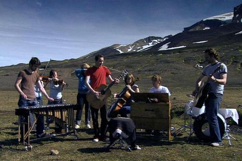 Catch the famous "Heima" documentary on   a tour that Sigur Rós made of Iceland in 2006.