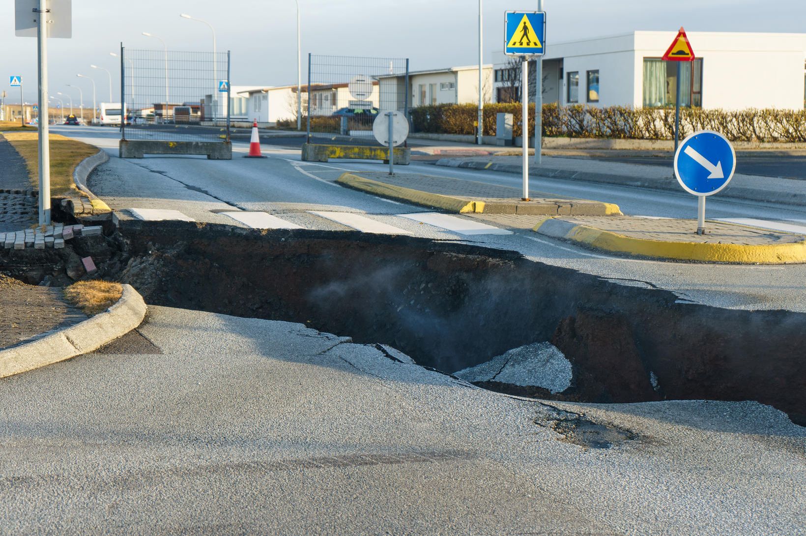 Myndir sýna ástandið í Grindavík: „Farin“