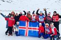 Á Grænlandi Íslenski hópurinn var ánægður með ferðina.