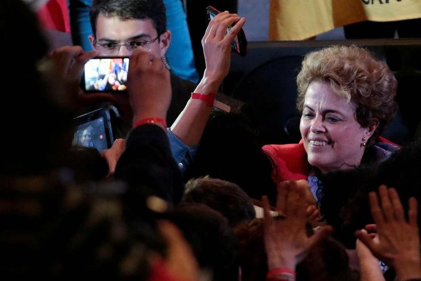 Dilma Rousseff, sem hefur verið vikið úr embætti forseta Brasilíu, …