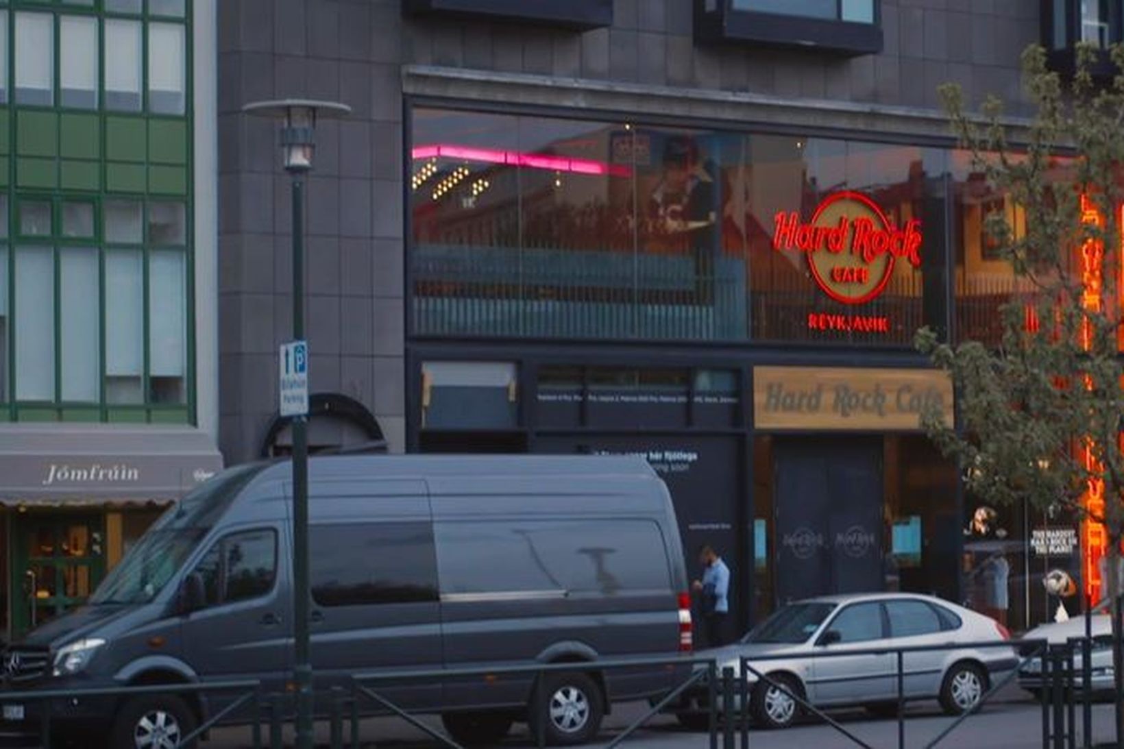 Hard Rock Cafe í Reykjavík.
