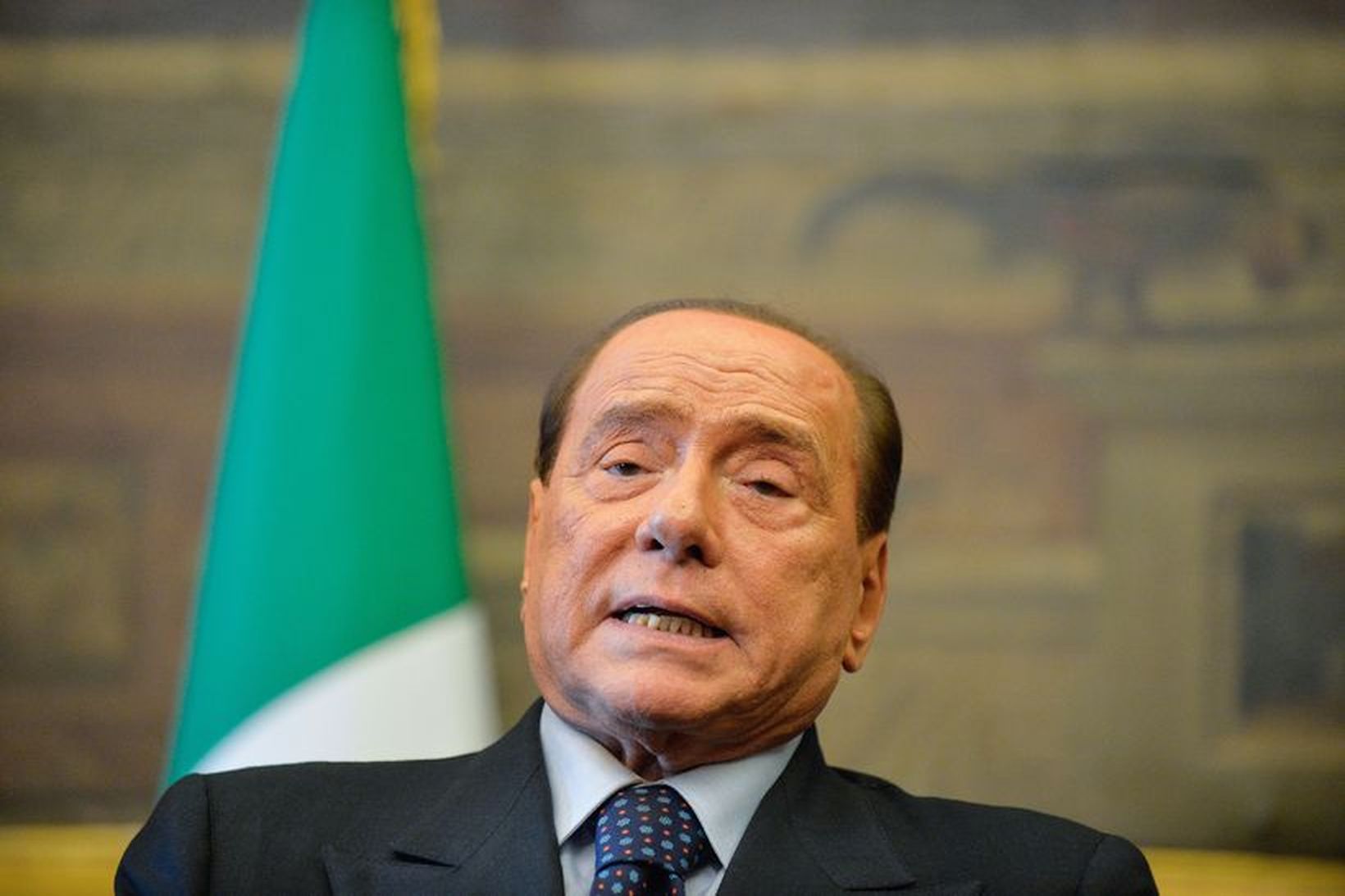 Silvio Berlusconi fyrrverandi forsætisráðherra Ítalíu.