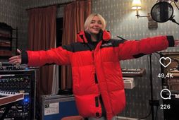 Carpenter tekur sig vel út í Tind úlpu frá 66°Norður.