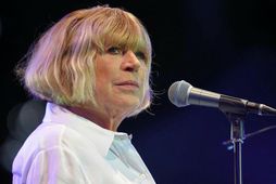 Marianne Faithfull á tónleikum árið 2016.