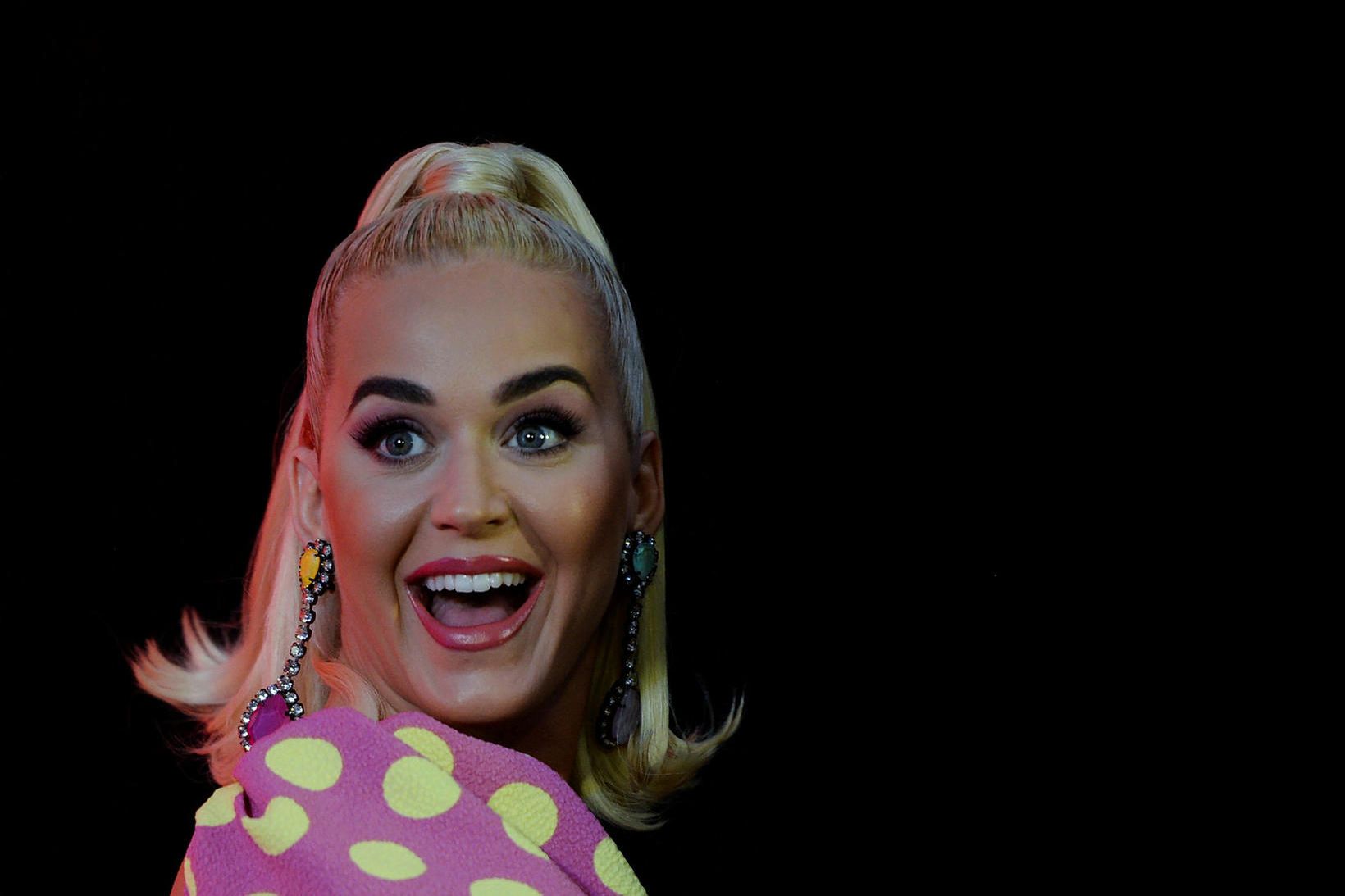 Katy Perry eignaðist barn síðasta sumar.