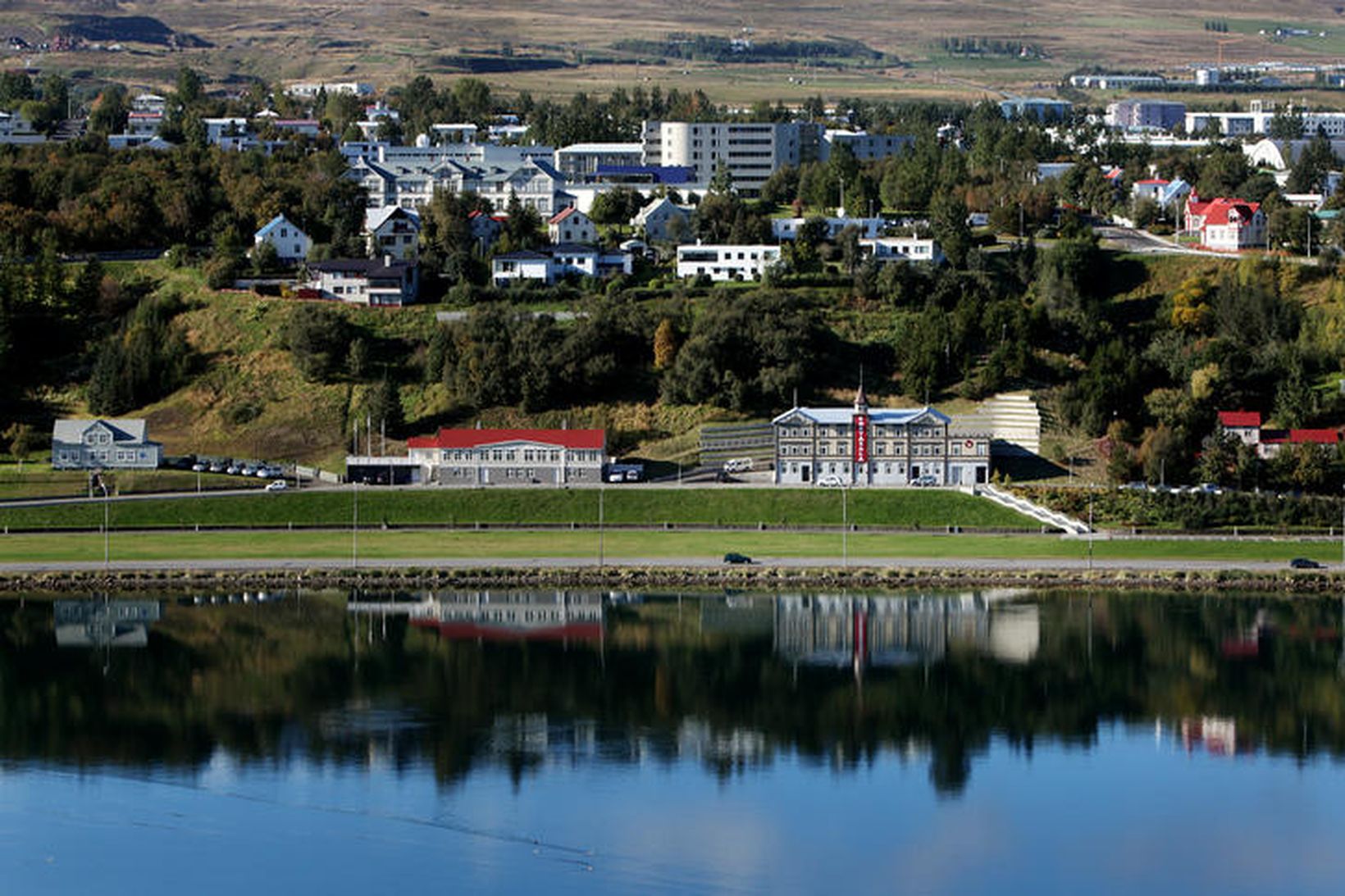 Þreföld meðalúrkoma var á Akureyri í september.