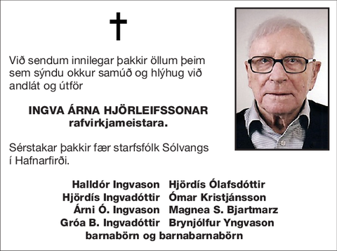 Ingva Árna Hjörleifssonar