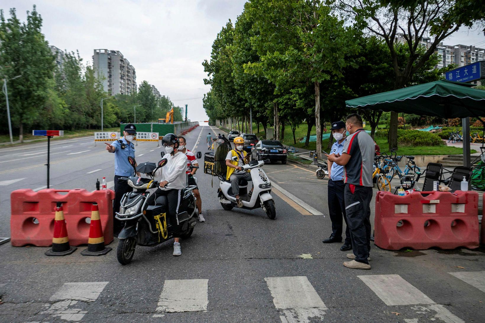 Frá borginni Chengdu í héraðinu Sichuan í Kína.