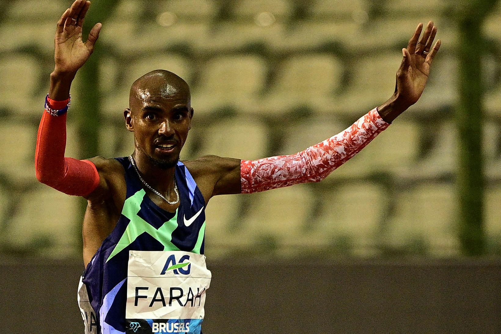 Sir Mo Farah, einn besti langhlaupari sögunnar.