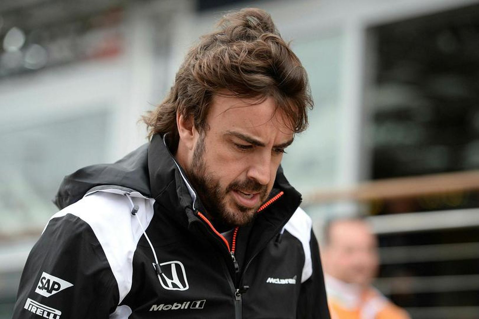 Fernando Alonso í Silverstone.