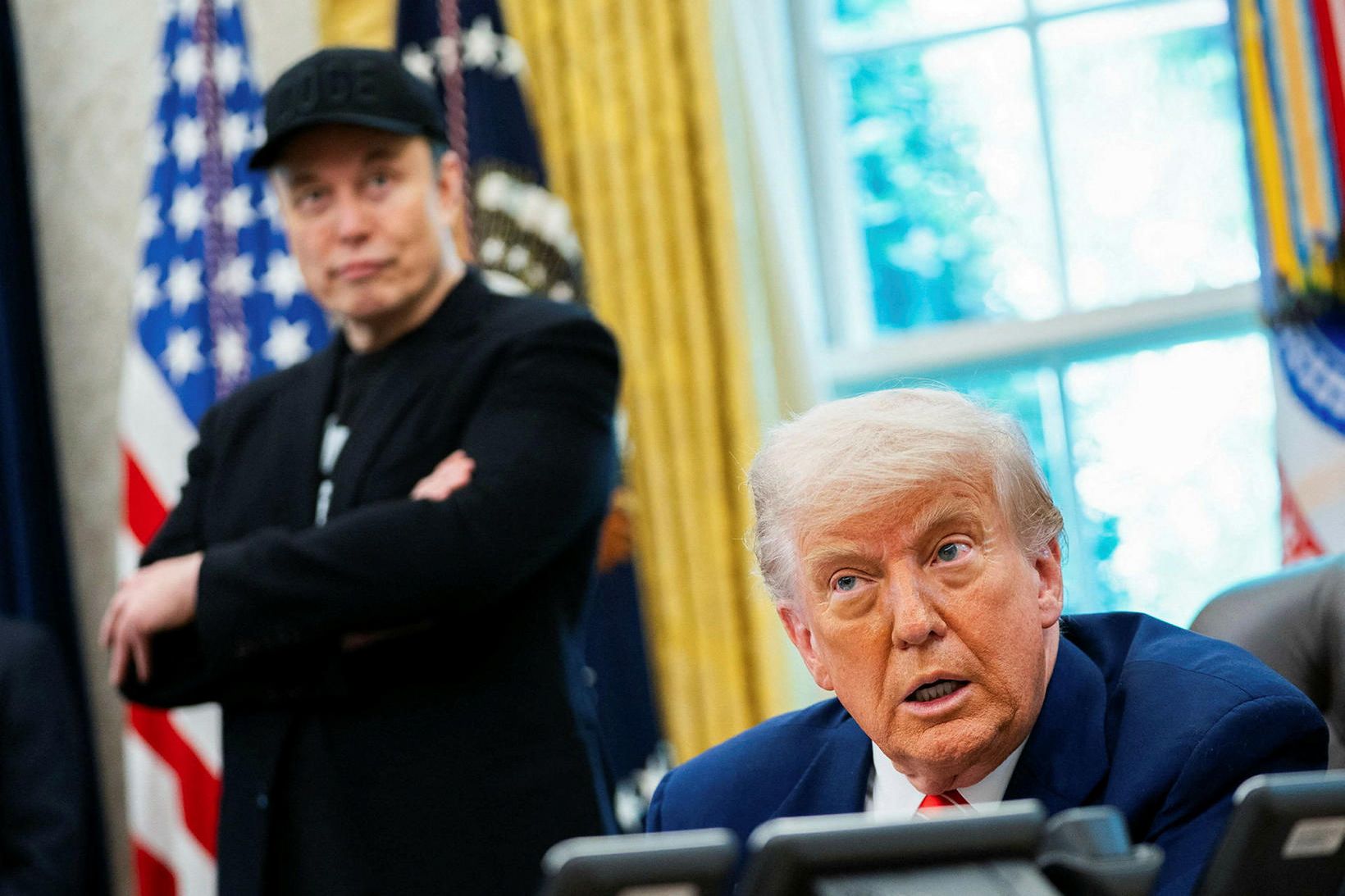 Trump hefur enn sem komið er ekki svarað ummælum Musk.
