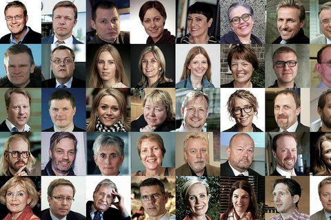 These are pictures of 40 of the 411 Icelanders, whose names are in the Zhenhua data leak.