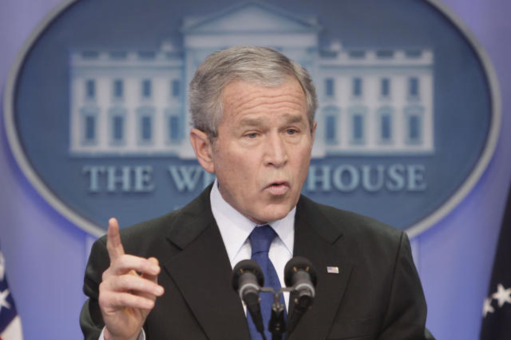 George W. Bush varast að gagnrýna sádi-arabískan dómstól.