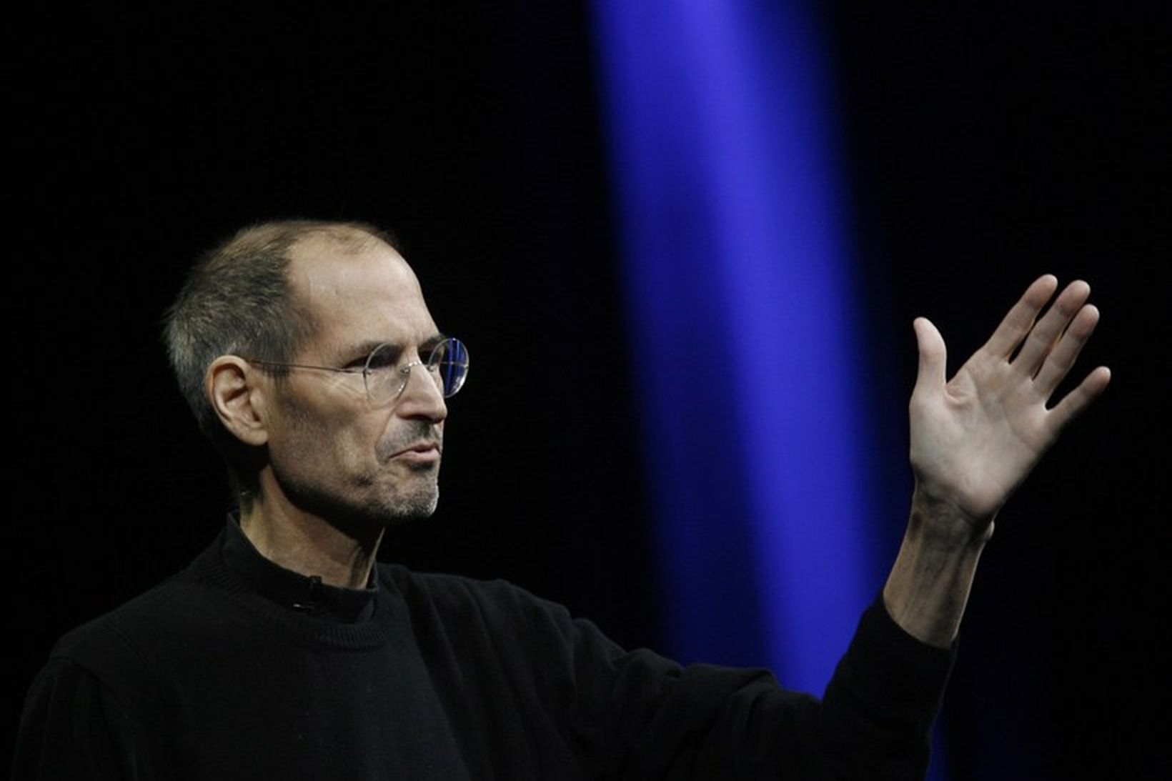 Steve Jobs lést árið 2011 eftir baráttu við krabbamein.