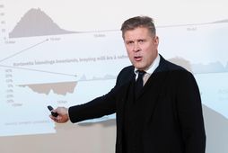 Bjarni Benediktsson fjármálaráðherra kynnti fjárlagafrumvarp ársins 2021 í dag.
