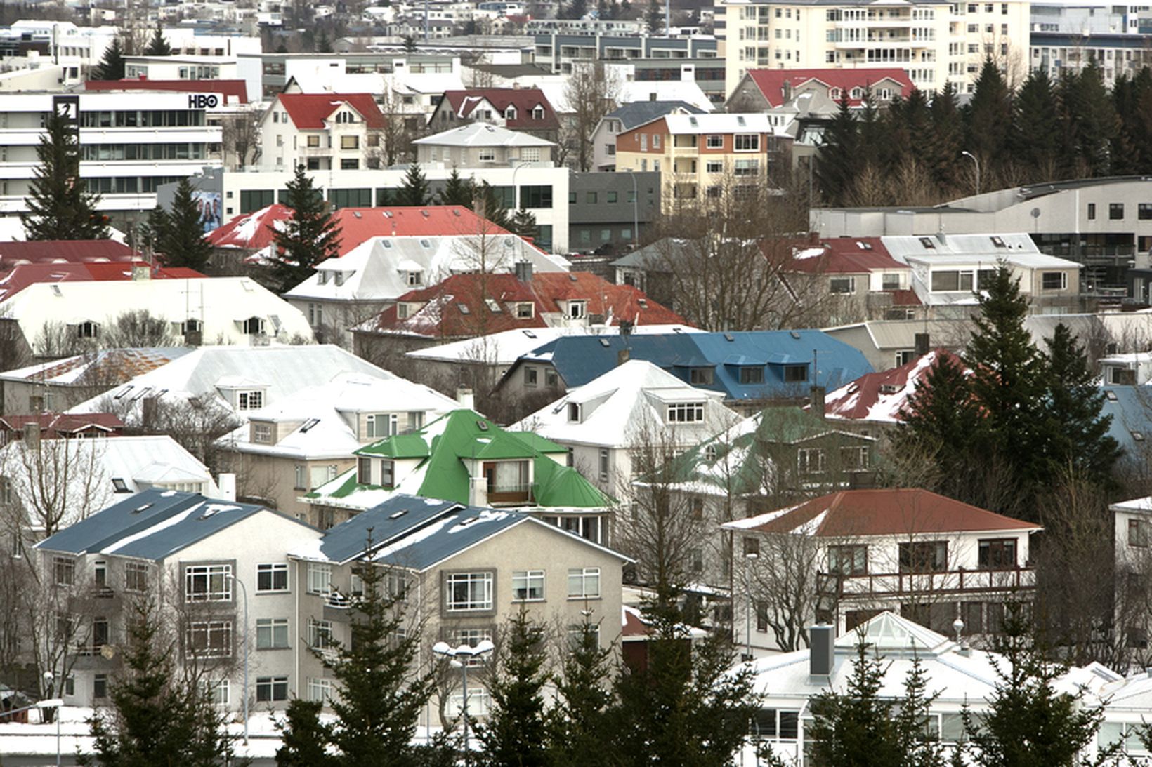 Hlíðahverfið í Reykjavík.