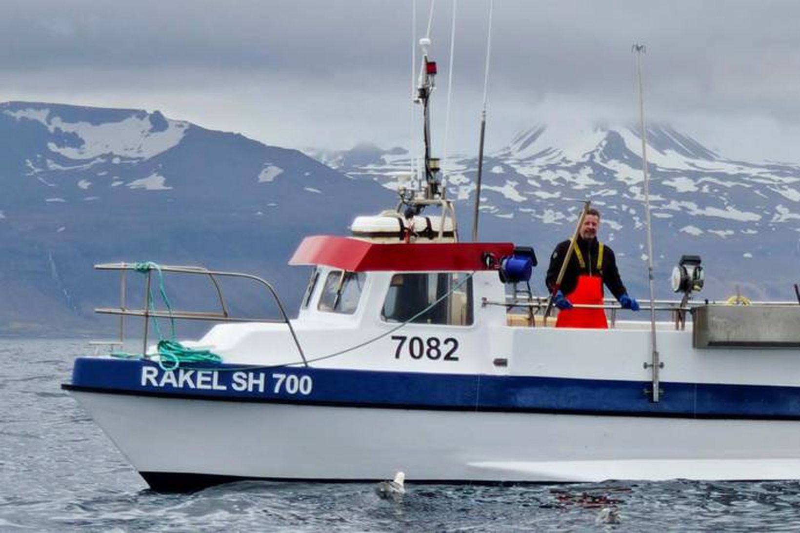 Rakel SH á Grundarfjarðarbrún í vikunni. Ómar og Ingibjörg við …