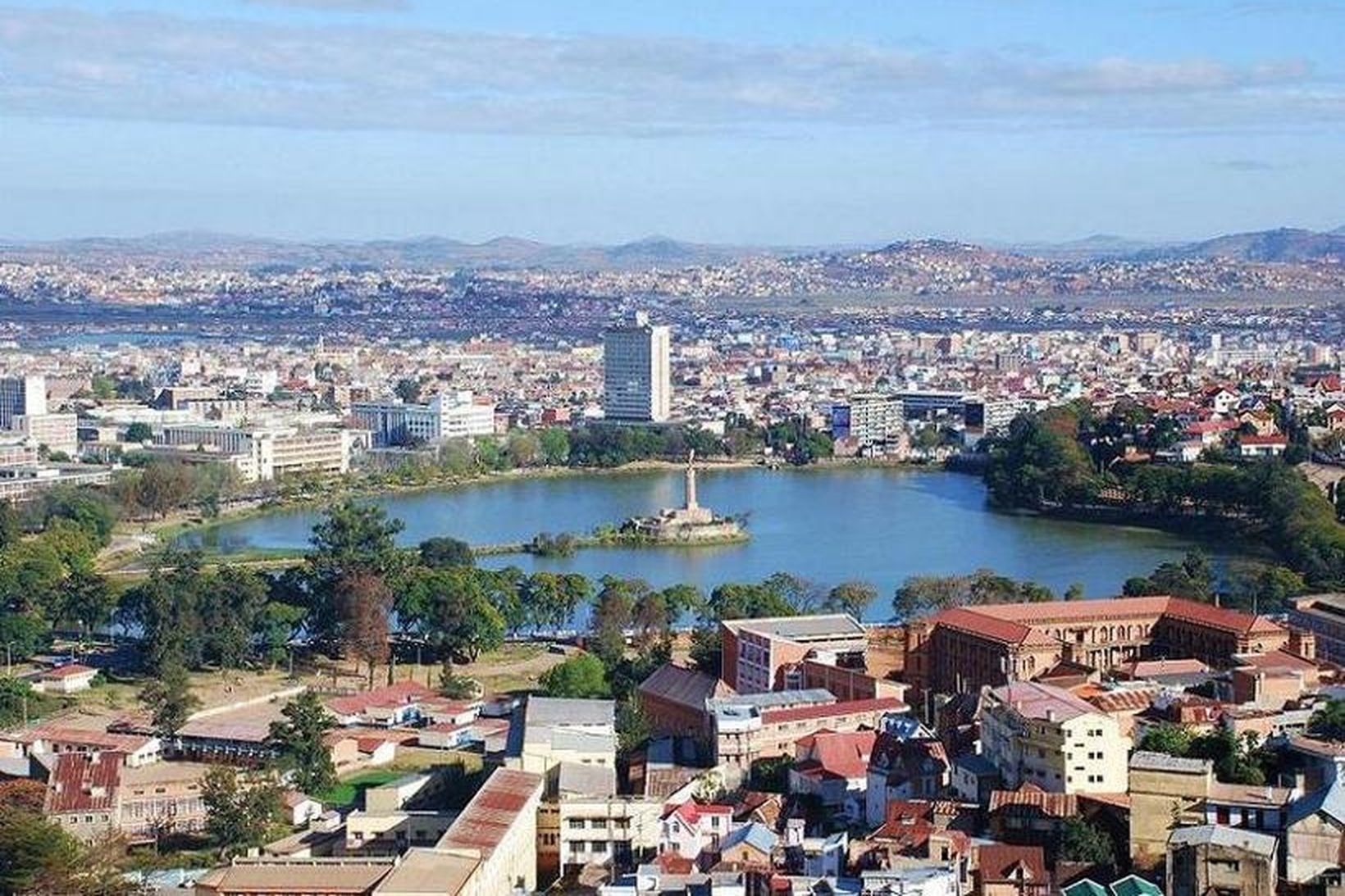 Antananarivo, höfuðborg Madagaskar.
