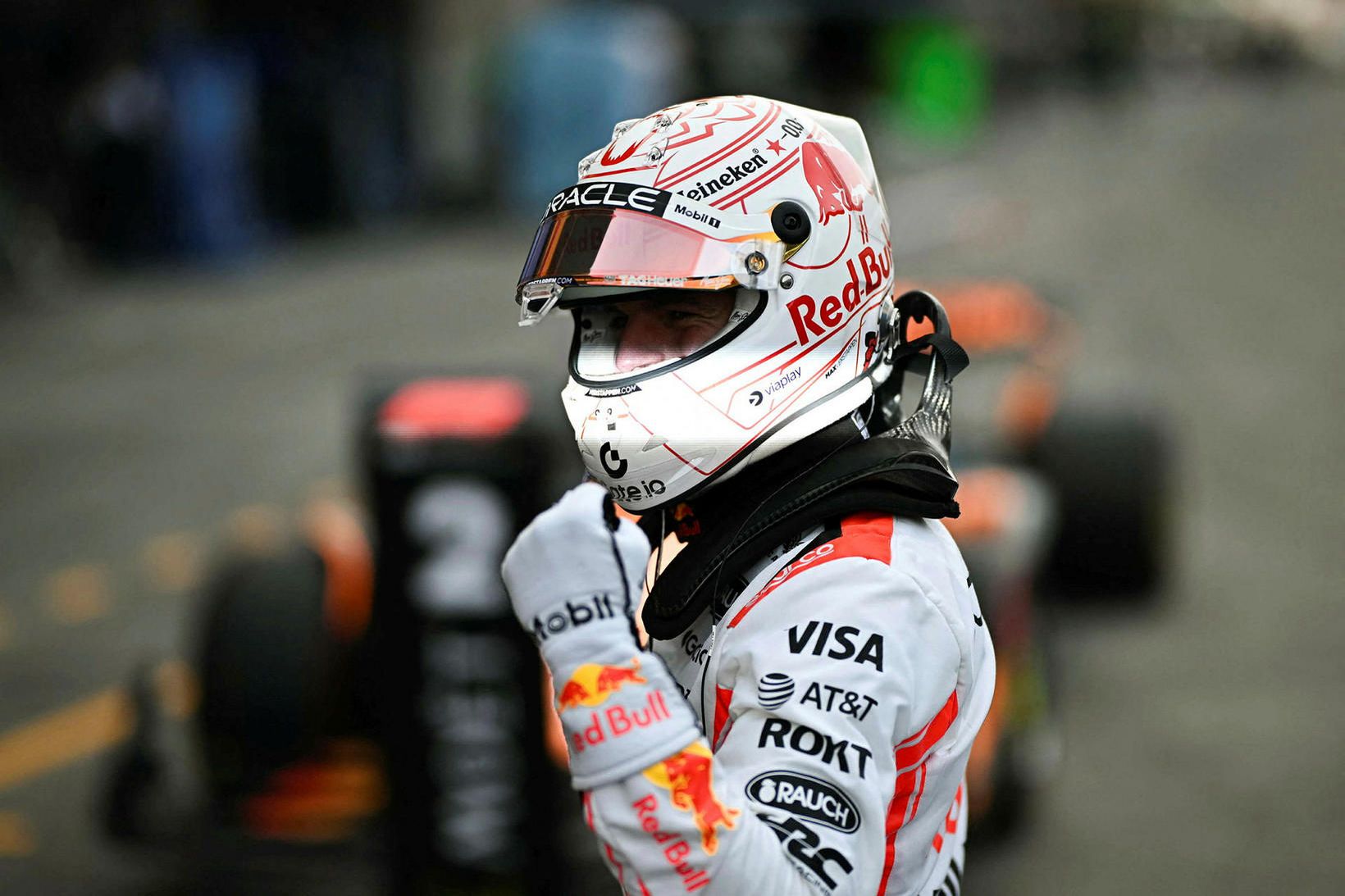 Max Verstappen byrjar fremstur í Japan á morgun.