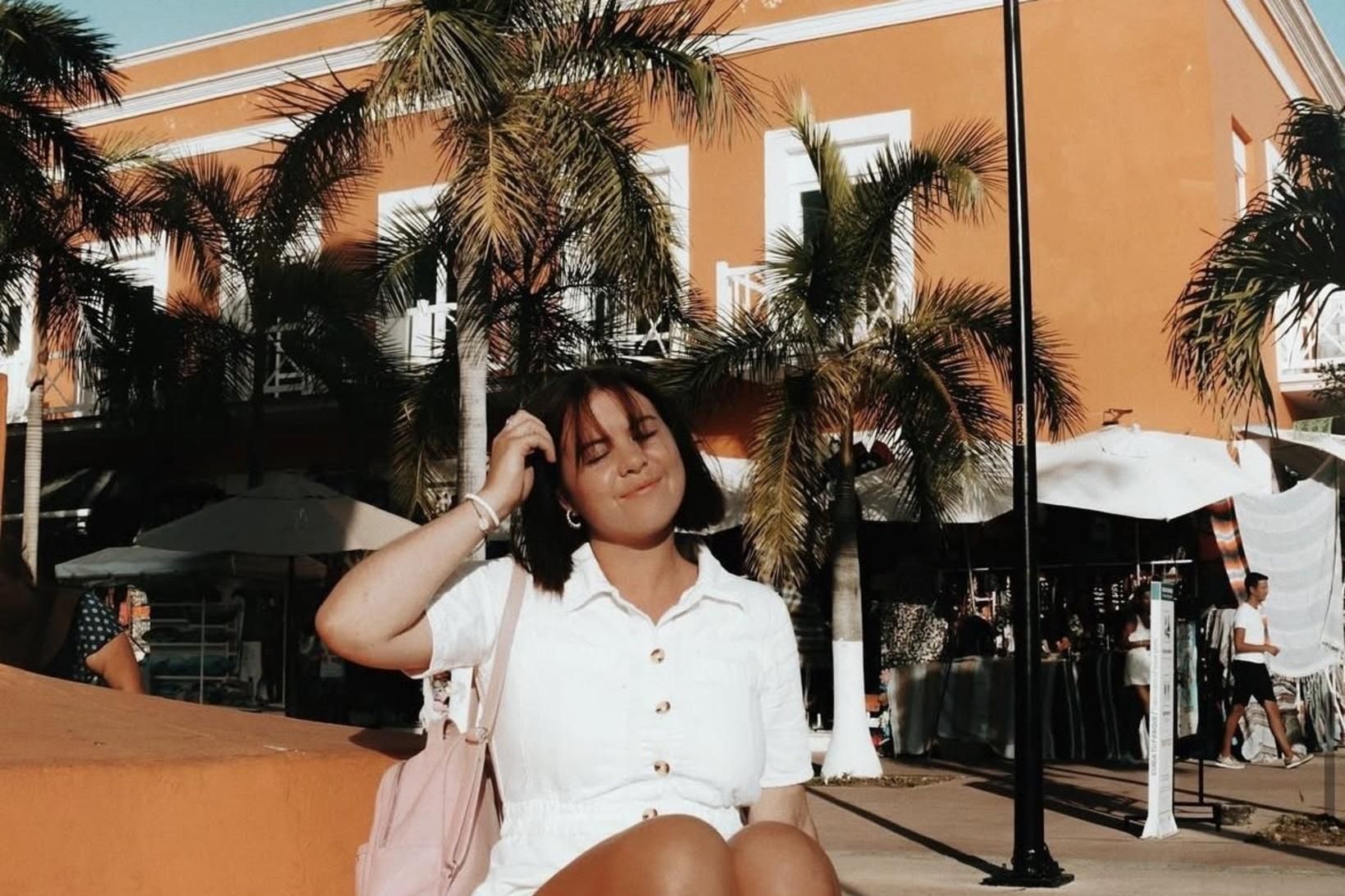 Sóldís Alda er hér í Mexíkó.