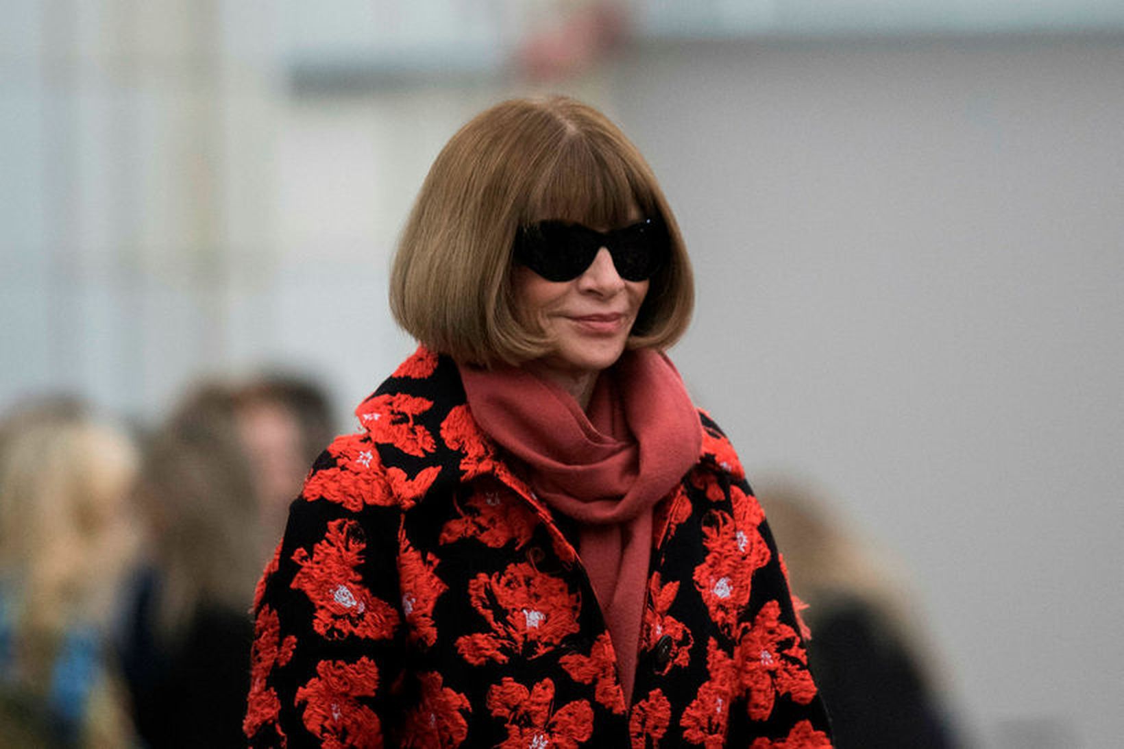 Anna Wintour er ristjóri bandaríska Vogue.