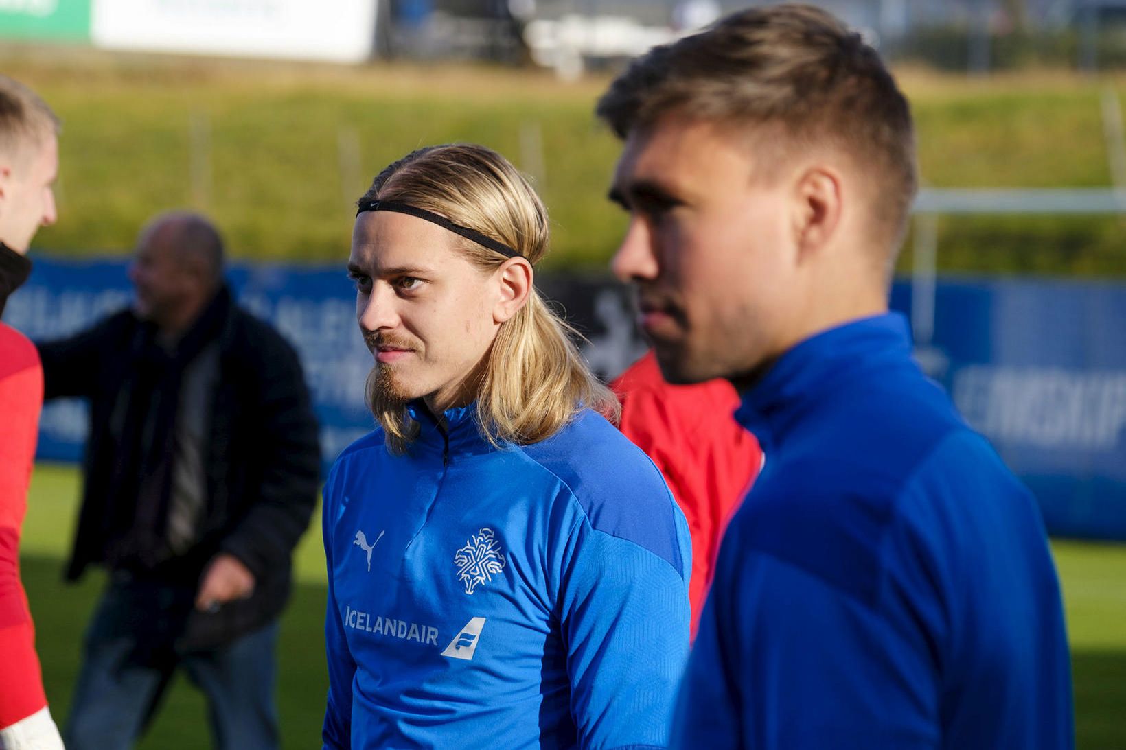 Elías Már Ómarsson skoraði tvö mörk.