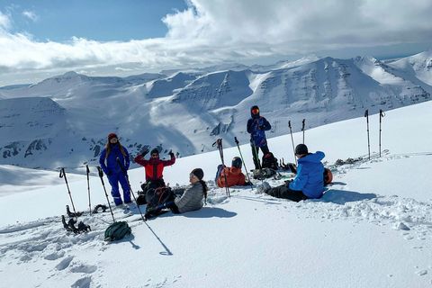 At the summit.