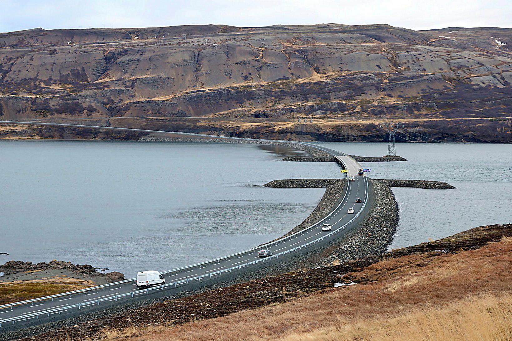 Þorskafjarðarbrú var vígð í vikunni og kostaði rúma tvo milljarða …