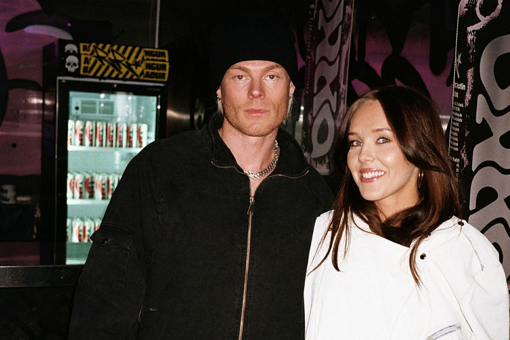 Arnar Leó og María.
