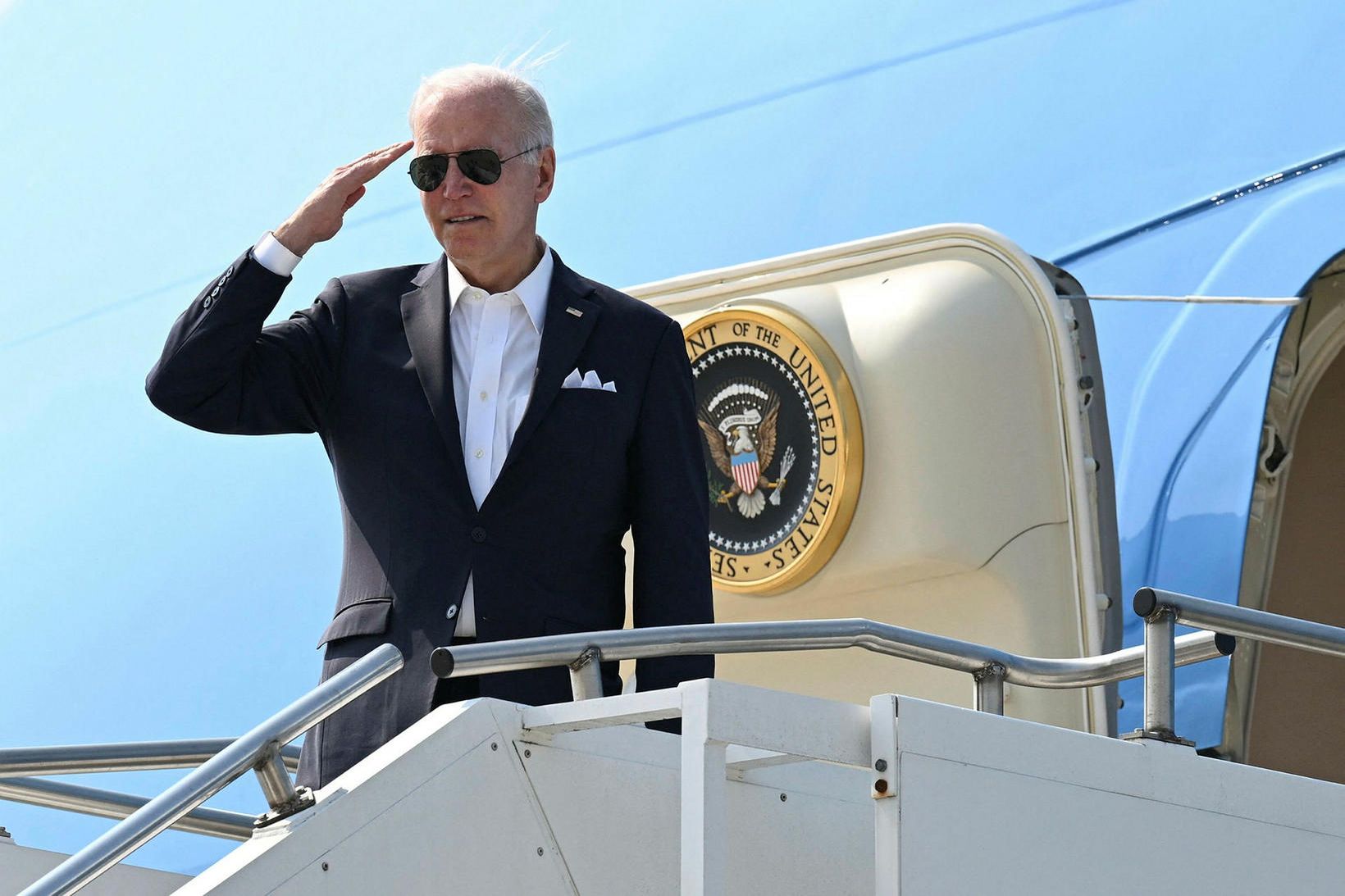 Joe Biden Bandaríkjaforseti er nú staddur í Japan.