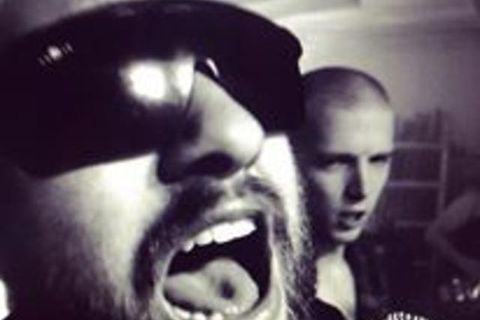 Lead singer and guitarist Axel Björnsson of the Pink Street Boys expects a proper rock'n'roll show this Friday night at Kaffistofan.