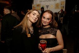 Alda María Þórðardóttir og Andrea Edda Guðlaugsdóttir.