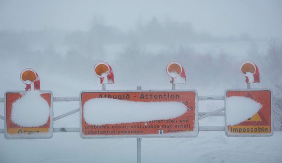 Óvissustigi lýst yfir vegna veðurs